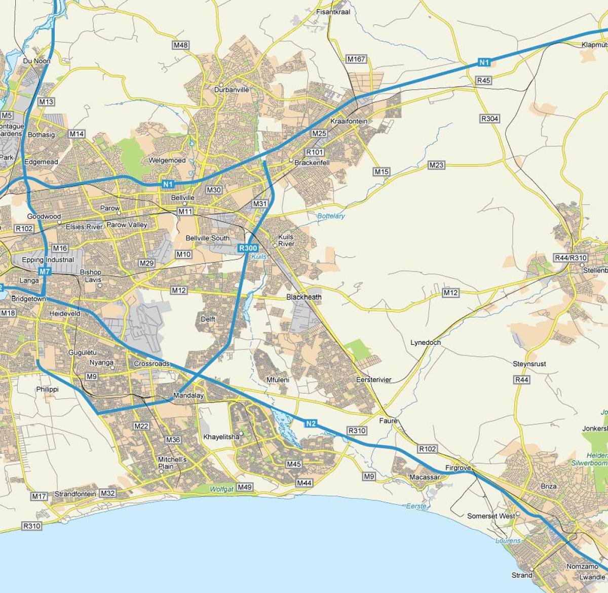 carte de blackheath Cape Town