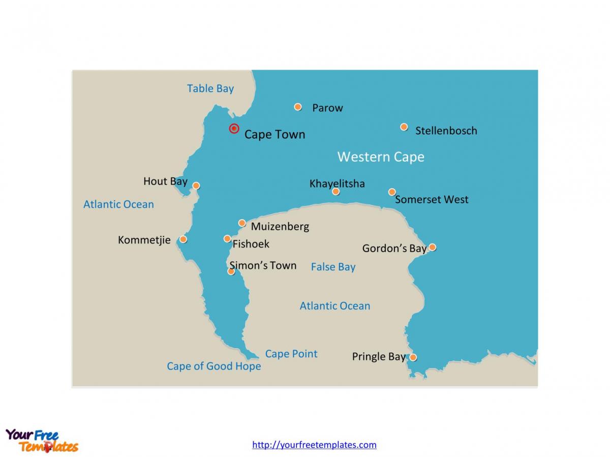 carte du cap de bonne-espérance