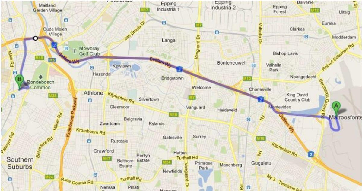 carte de crawford Cape Town