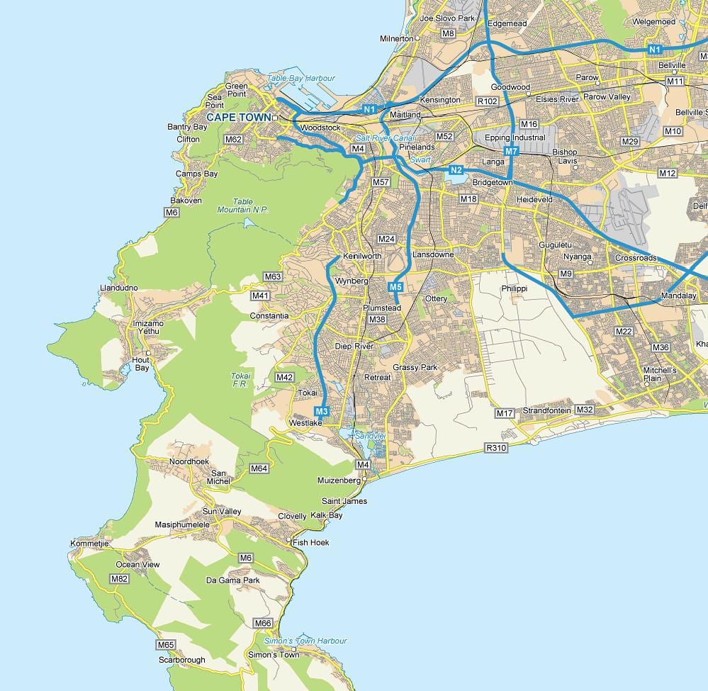 carte de diep de la rivière du Cap