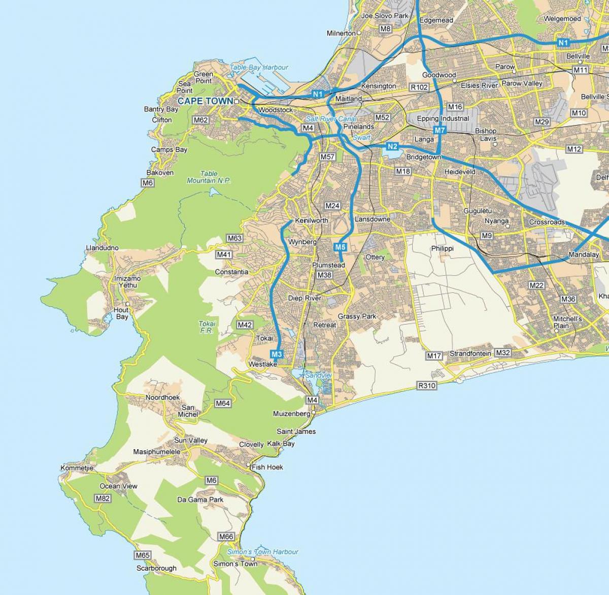 carte de diep de la rivière du Cap