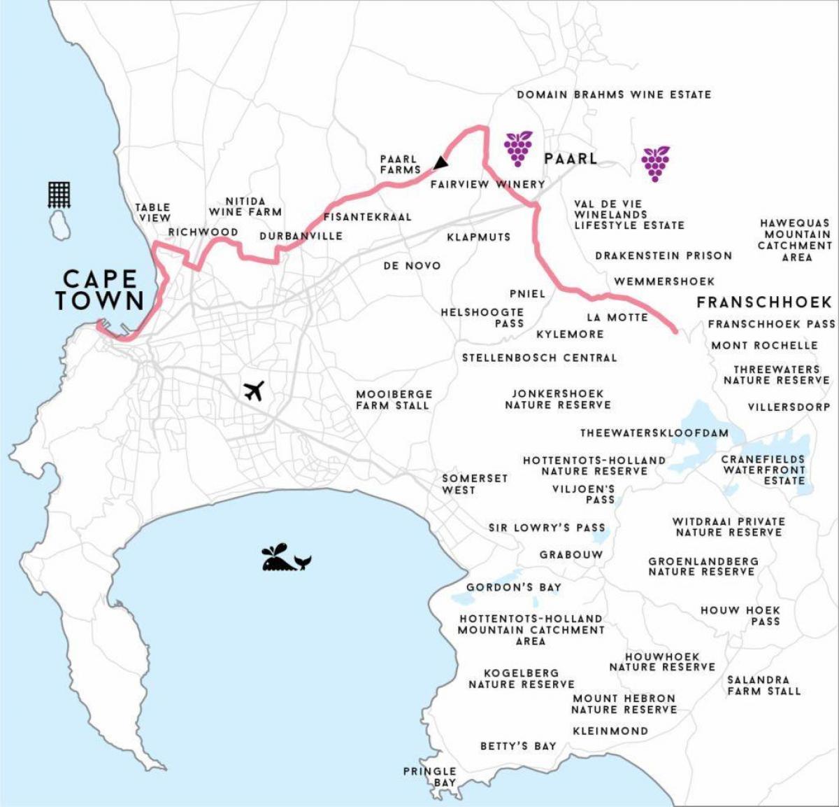 carte de richwood Cape Town 